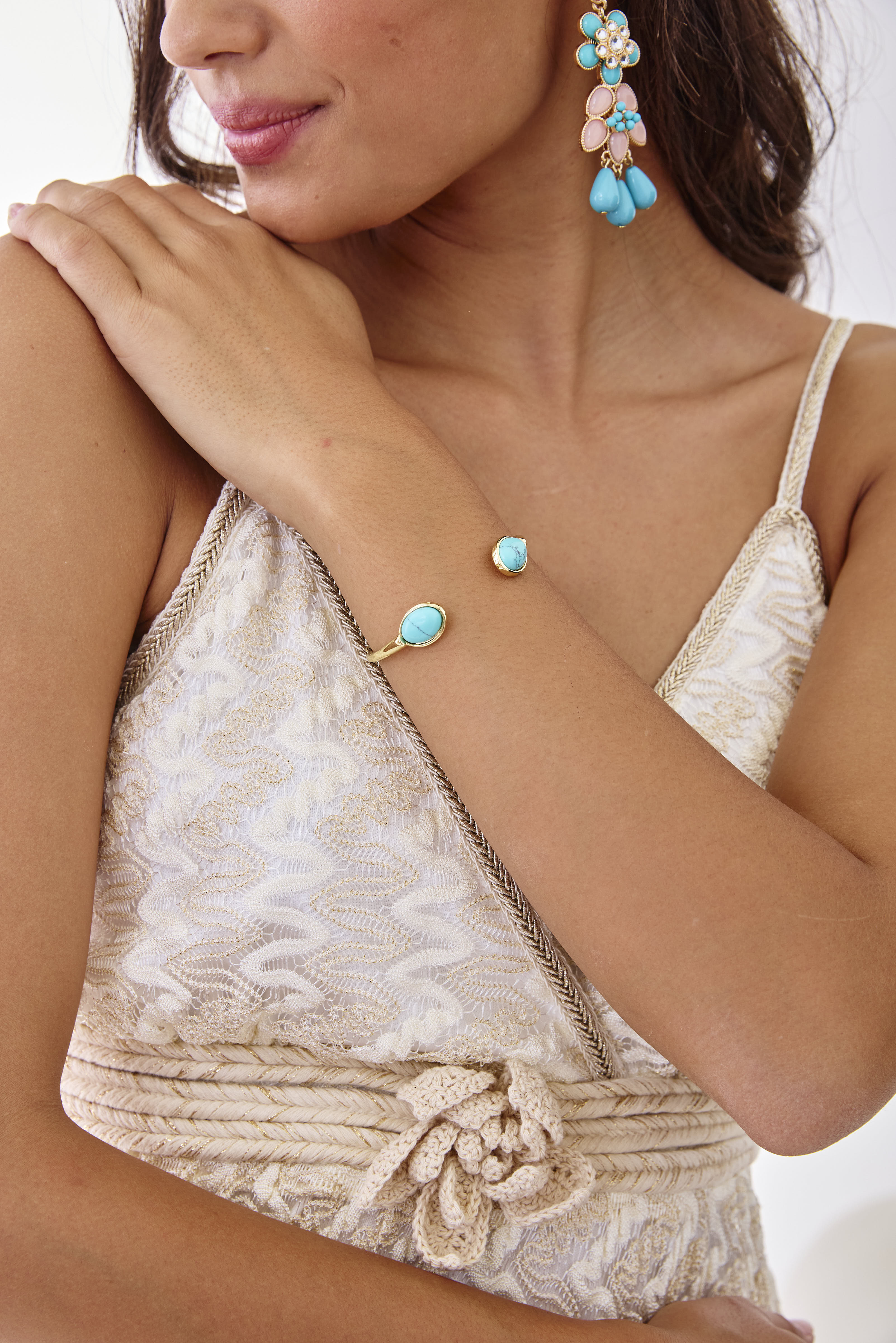 OPEN BRACELET - BLUE