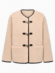 Sheepskin jacket - ECRU