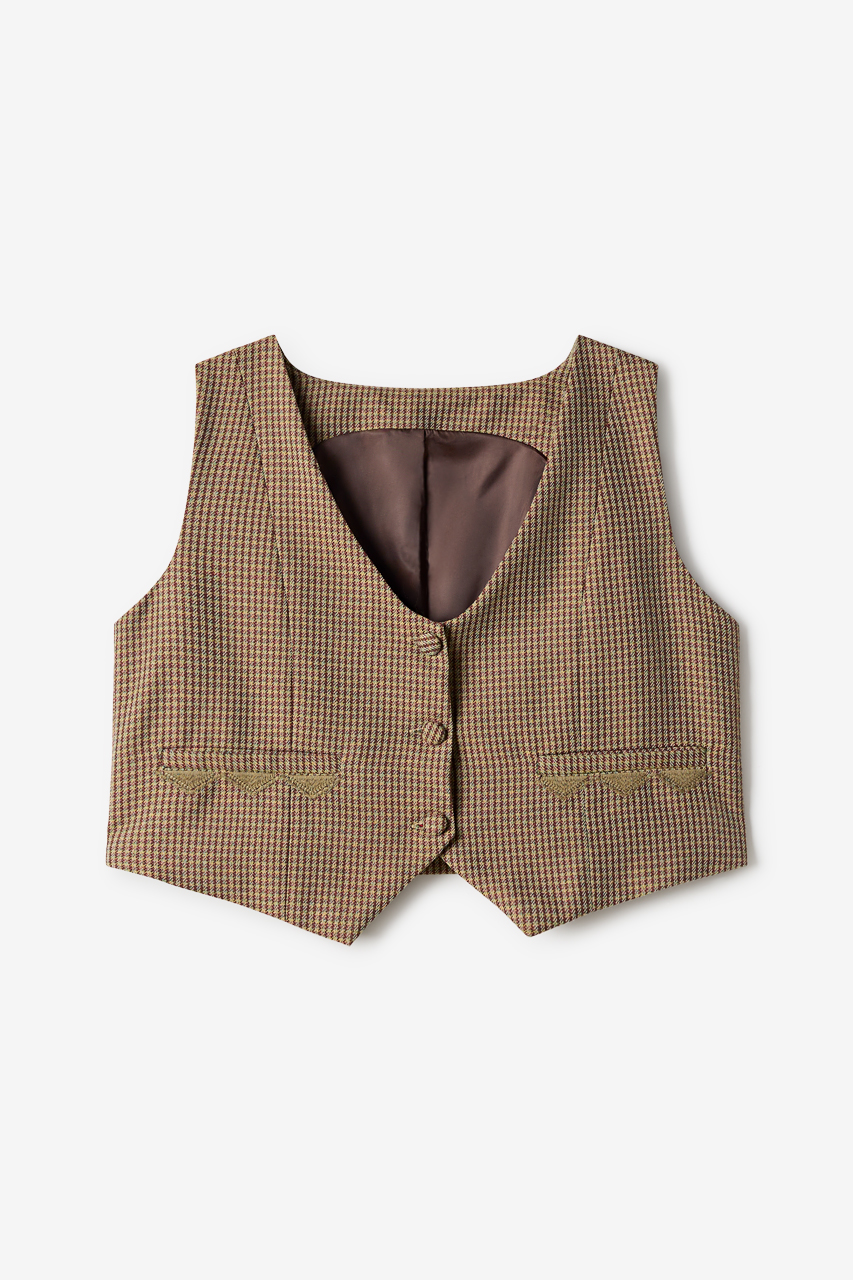 CHECKED WAISTCOAT 4