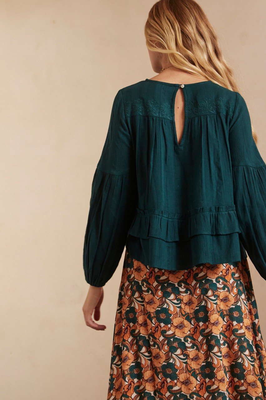 ROMANTIC EMBROIDERED BLOUSE 3