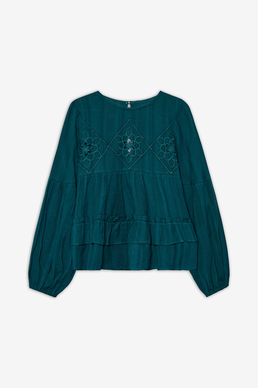 ROMANTIC EMBROIDERED BLOUSE 5