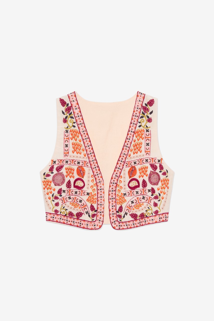 EMBROIDERED VEST