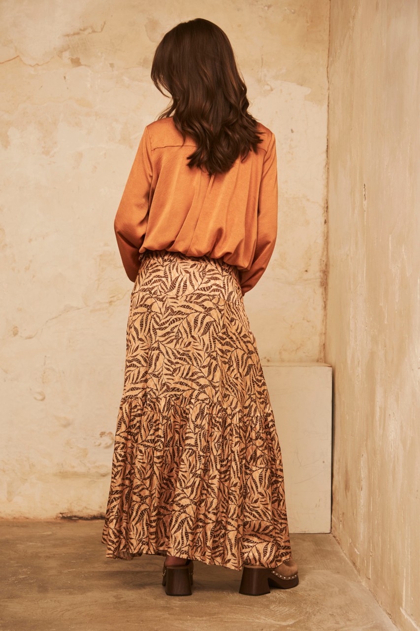 LONG WRAP SKIRT 2