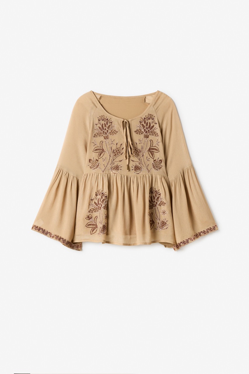 FLORAL EMBROIDERY DRESS 5