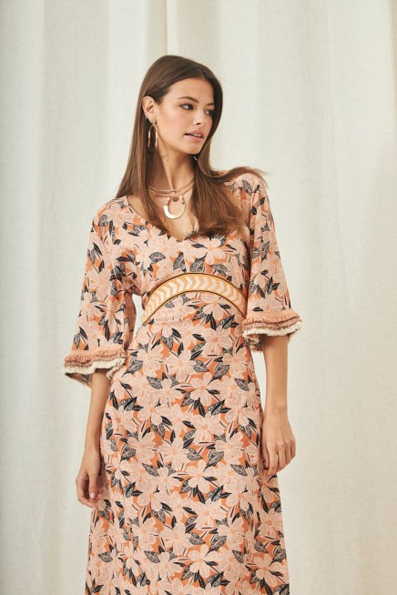 FLORAL PRINT DRESS