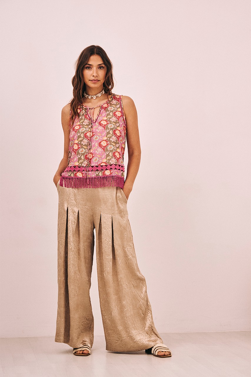 FLUID PALAZZO TROUSERS