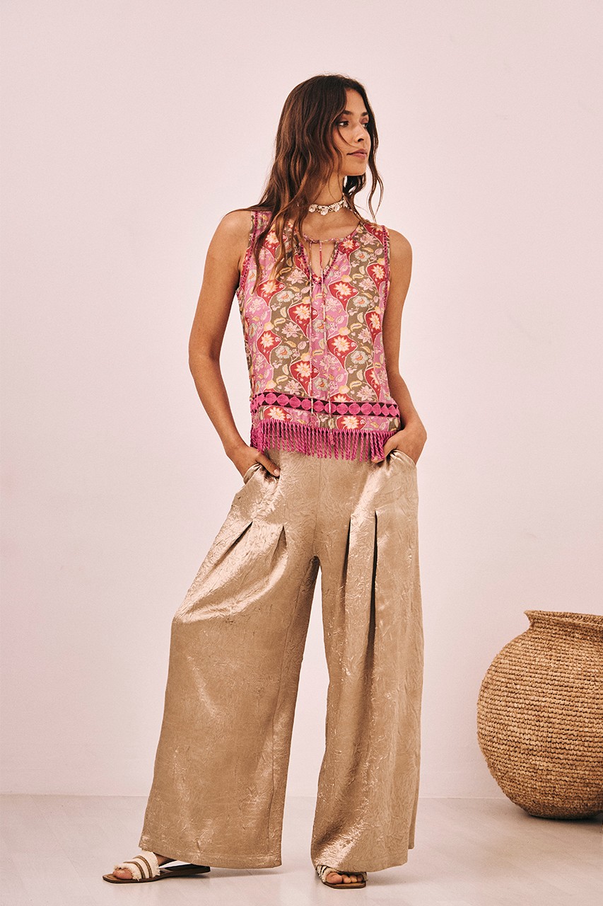 FLUID PALAZZO TROUSERS