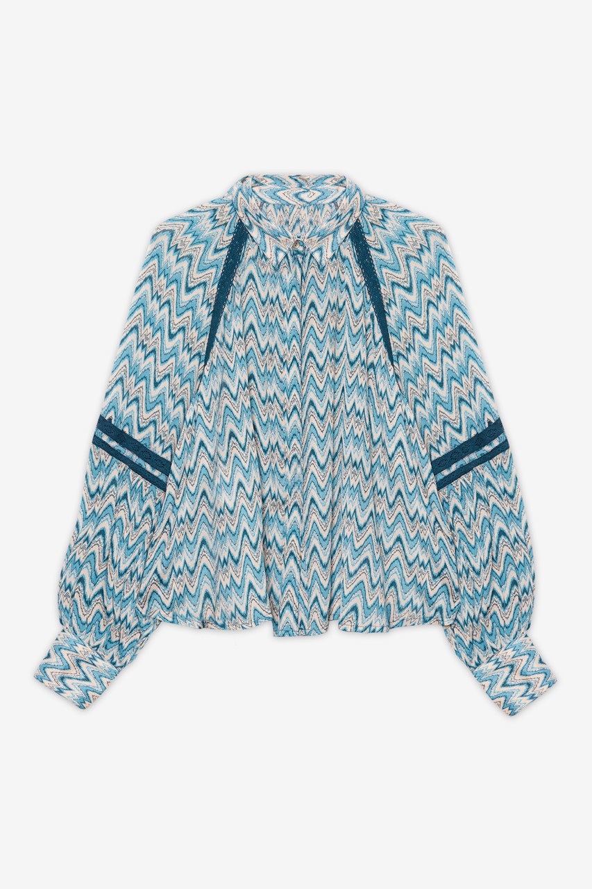 LONG-SLEEVED ZIG-ZAG SHIRT 3