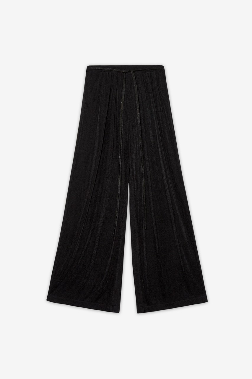 KNIT PALAZZO PANTS 4