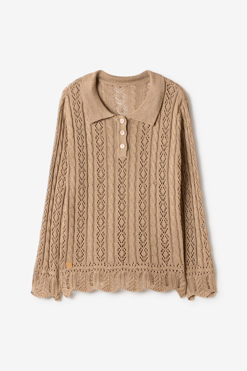 OPEN WEAVE SWEATER 4