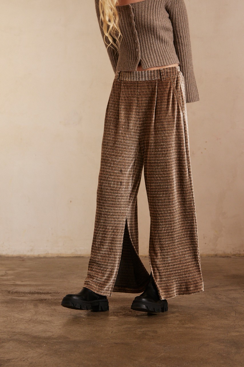 KNIT FLUID PANTS 3