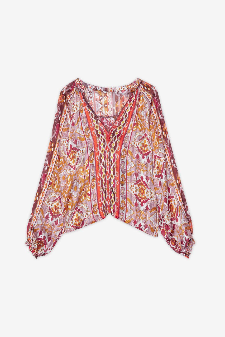 COMBI PRINT BLOUSE 3