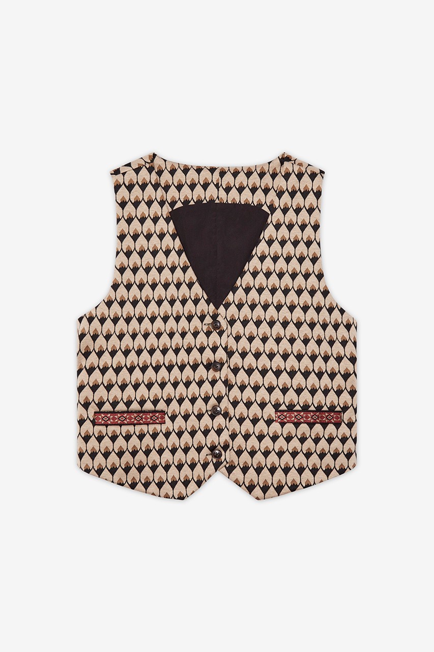 TAILORED JACQUARD VEST 3