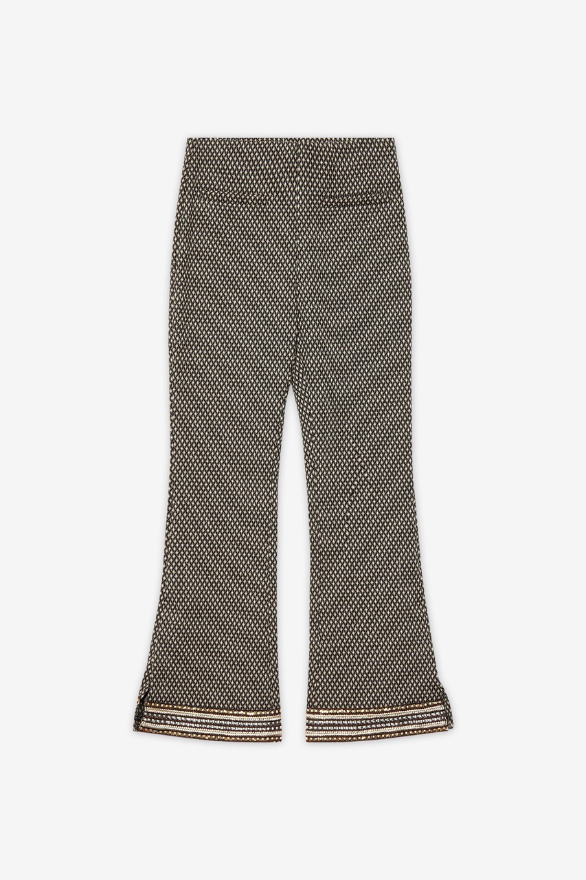 TAILORED JACQUARD PANTS 4