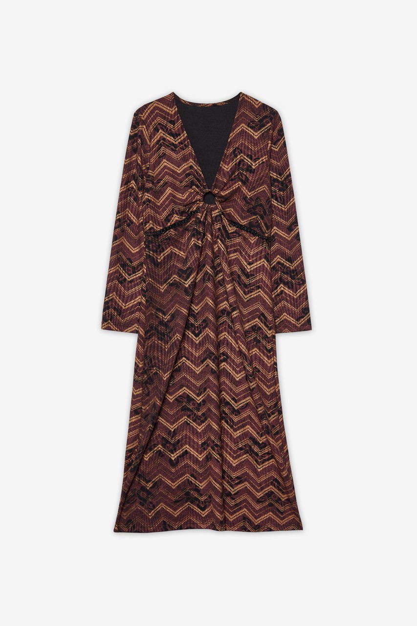 ZIG ZAG MIDI DRESS 4