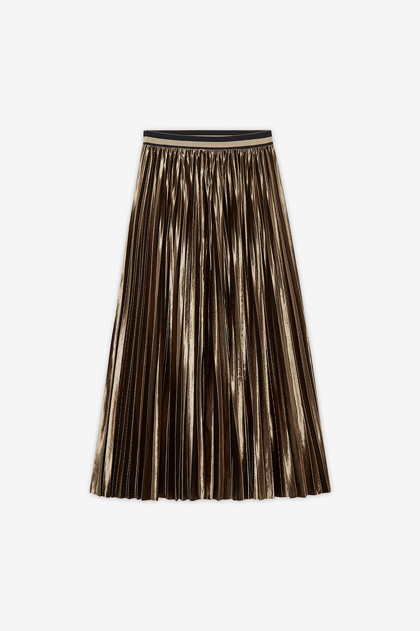 PLEATED MIDI SKIRT 3