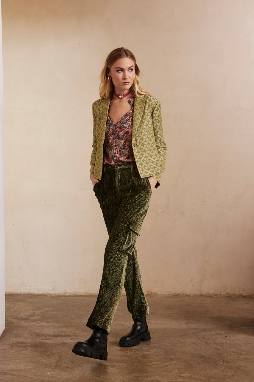 JACQUARD BLAZER