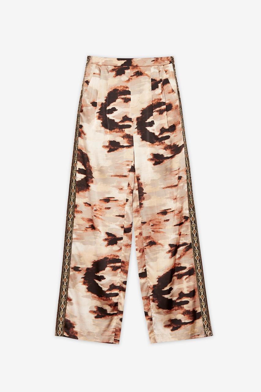 WIDE PRINTED PANTS 4