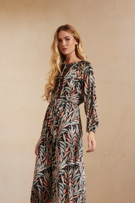 MIDI PRINTED DRESS