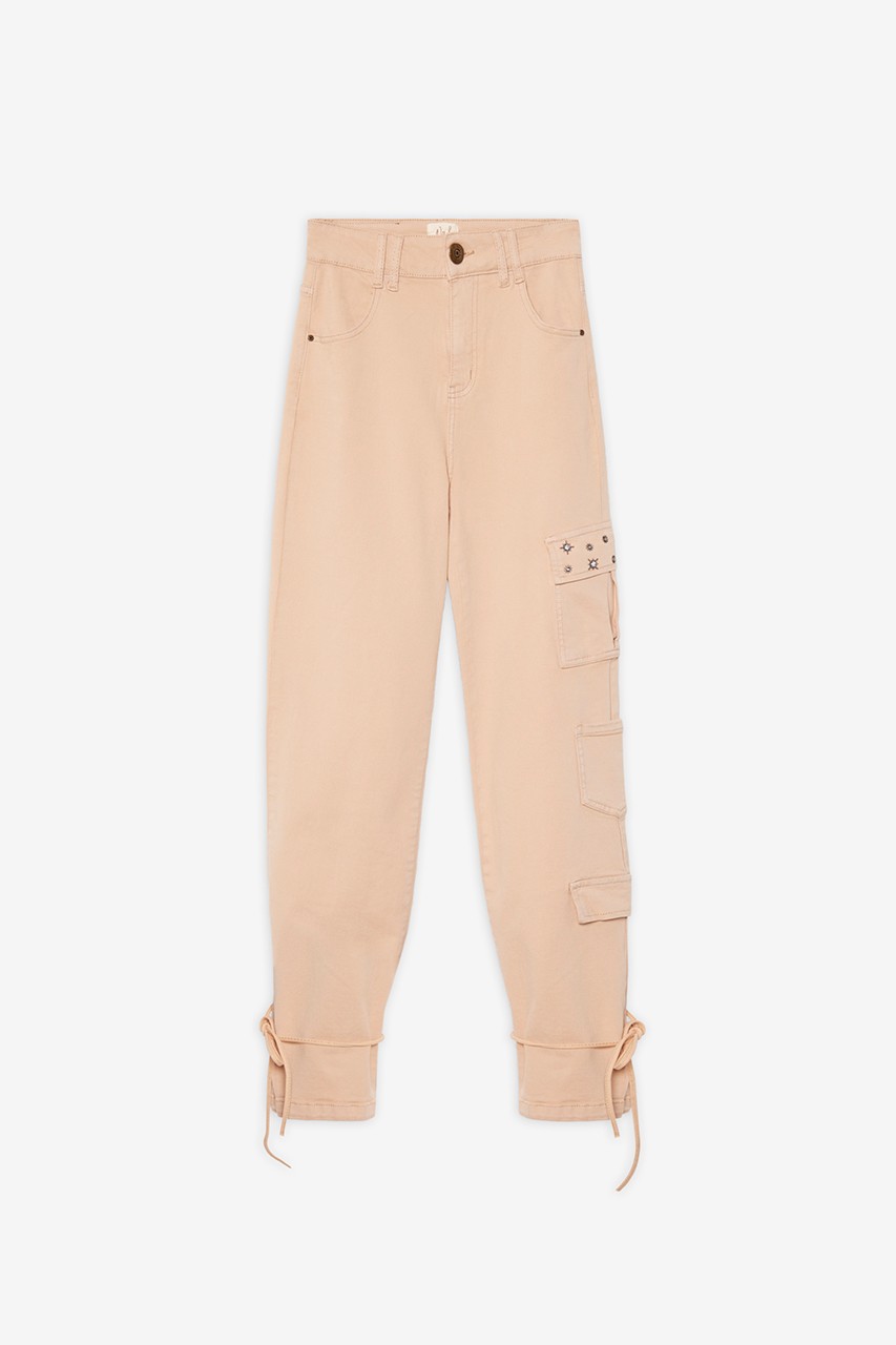 CARGO JEANS WITH STUDS 4