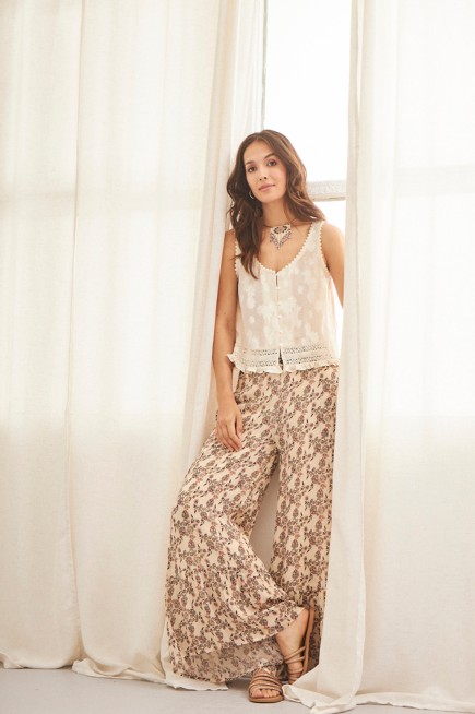 ROMANTIC PALAZZO TROUSERS