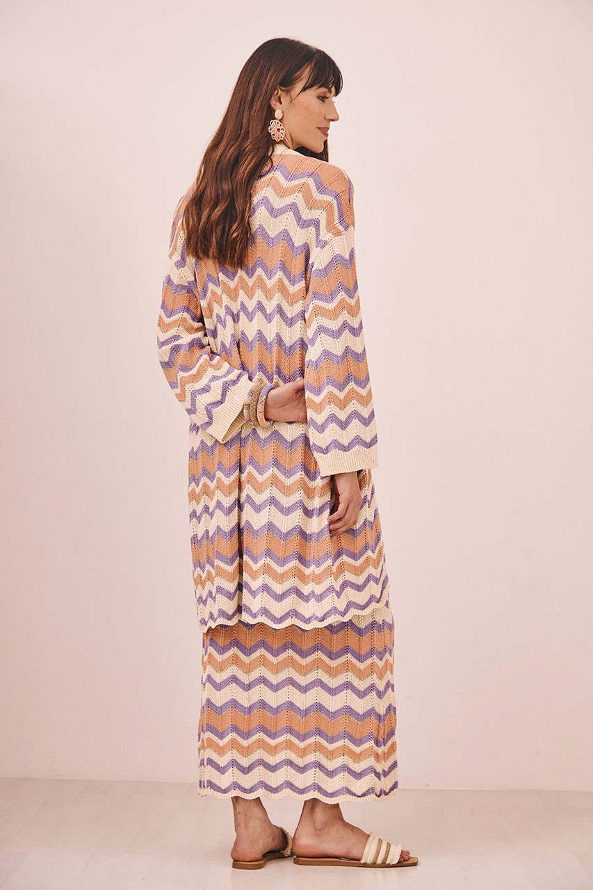 KIMONO LARGO PUNTO ZIGZAG 4