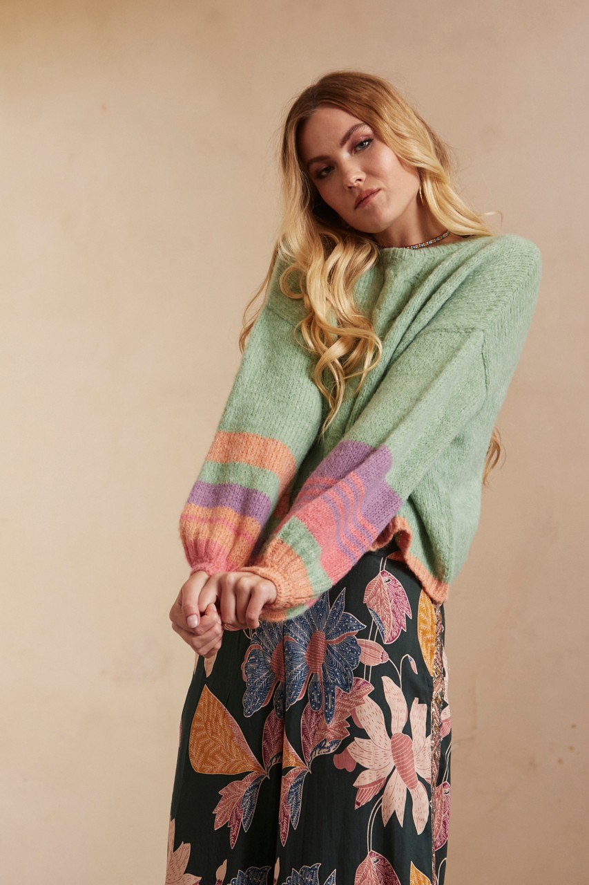 OVERSIZED MULTICOLOR SWEATER 2