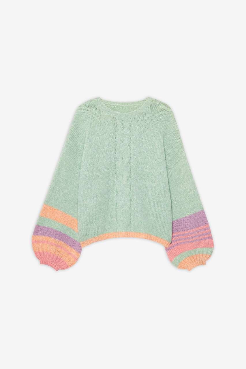 OVERSIZED MULTICOLOR SWEATER 3