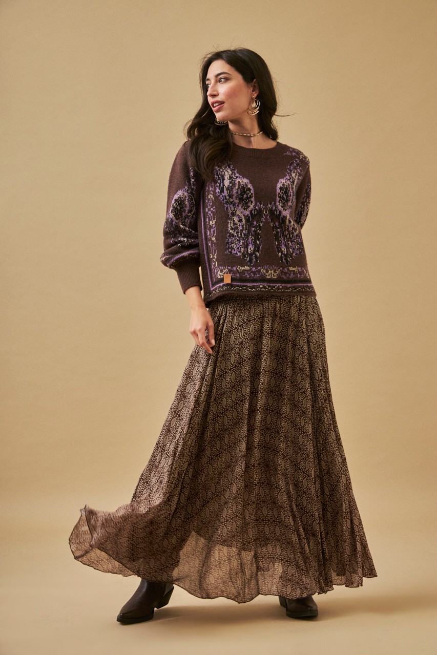 LUREX ETHNIC SWEATER