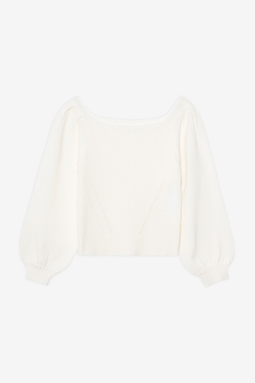 OFF-SHOULDER SWEATER 4