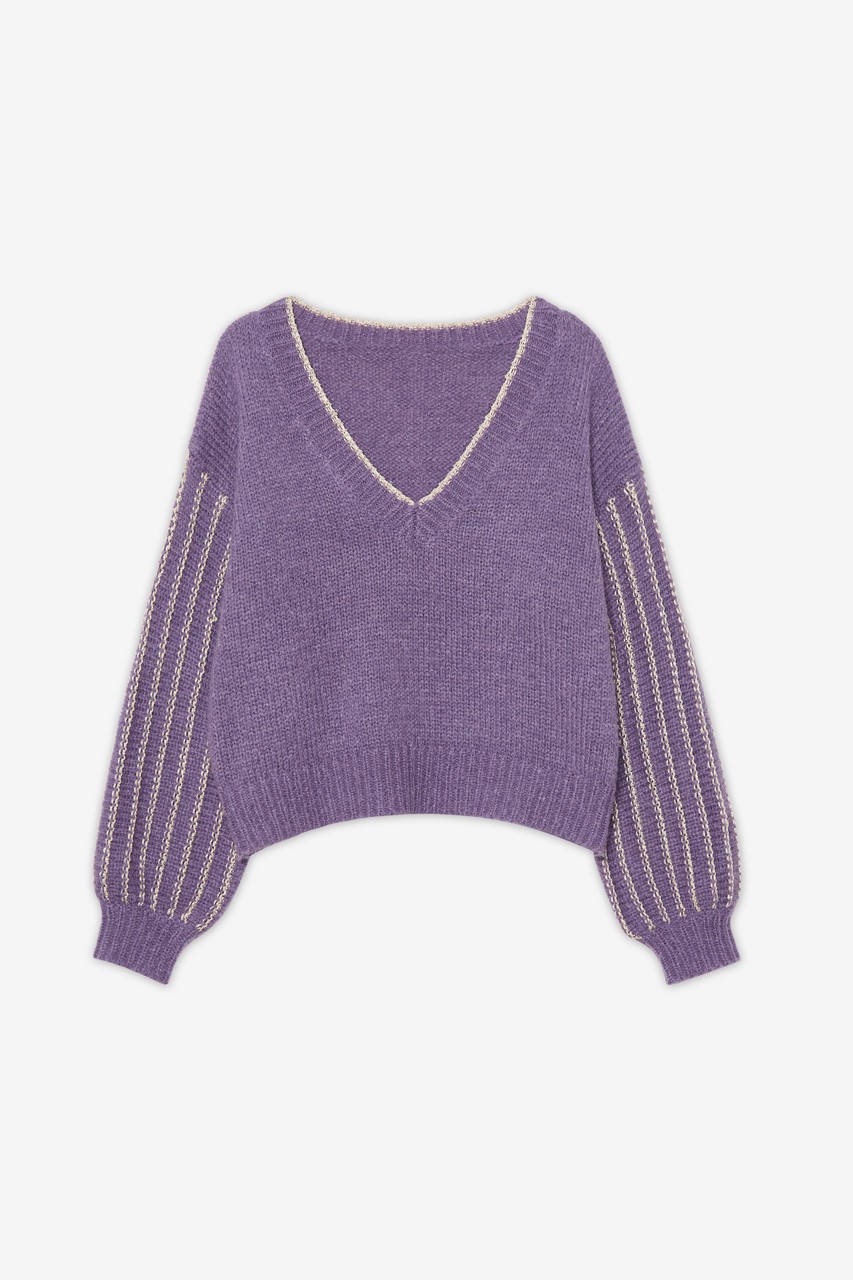 LUREX DETAIL SWEATER 3