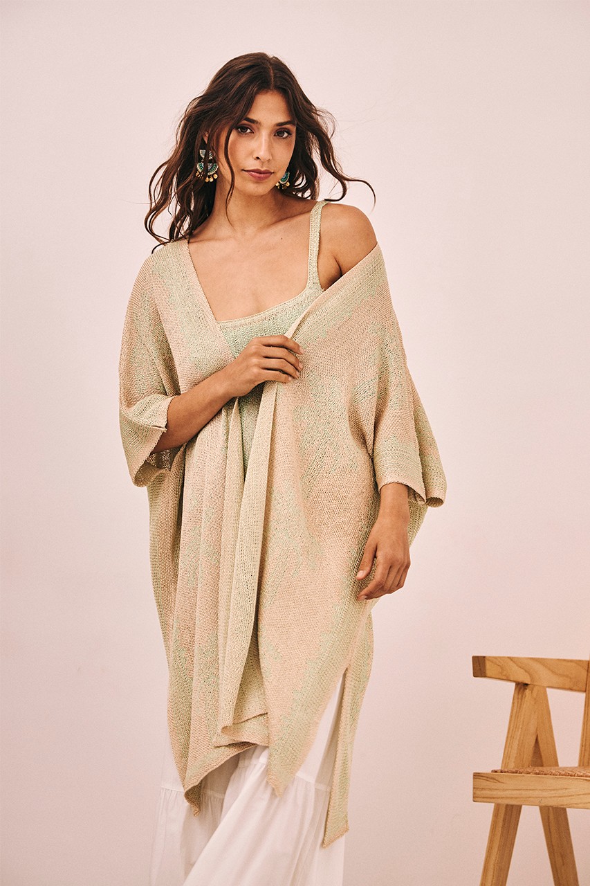 KIMONO LARGO JACQUARD 1