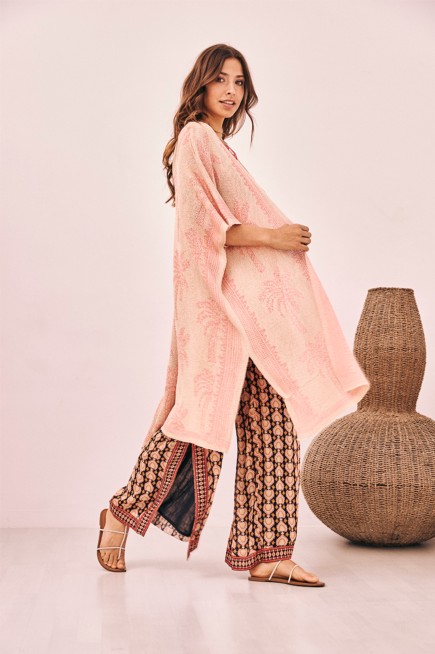 KIMONO LARGO JACQUARD