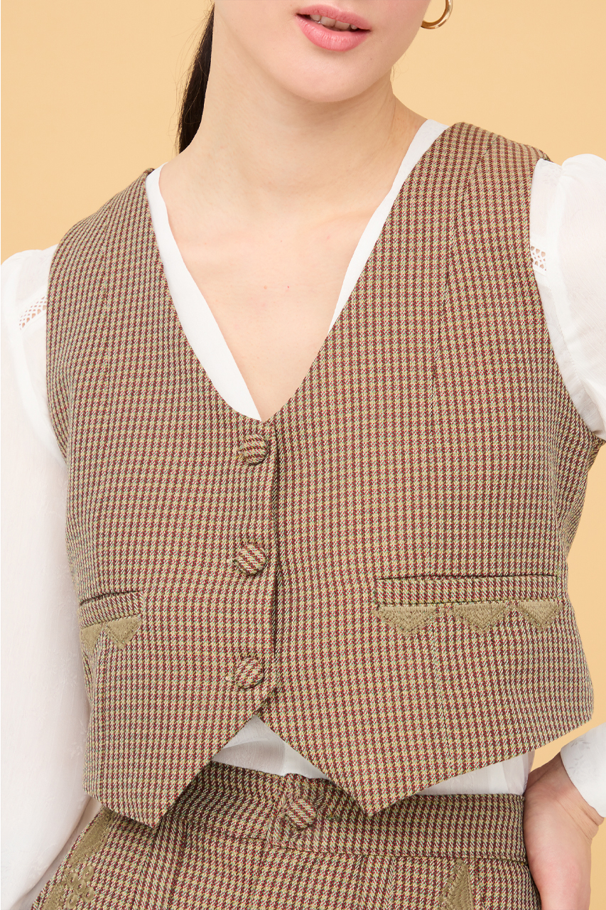 CHECKED WAISTCOAT 2